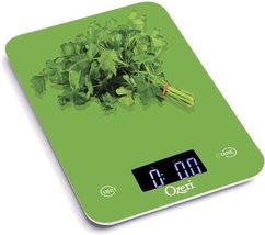 Ozeri Ultra Thin Professional Digital Kitchen Food Scale, in Elegant  Stainless Steel