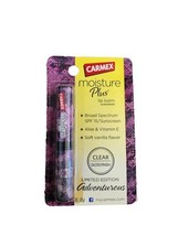 (1) Carmex Moisture Plus Clear Gloss Vanilla Ultra Hydrating Lip Balm Purple - $29.65