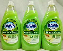 3 Bottles Dawn Ultra Dishwashing Liquid Soap Green Tea &amp; Honey 24 oz Each - $34.95