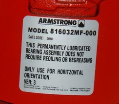 Armstrong Fluid Tech 816032MF000 Number 5 Seal Bearing Assembly Cast Iron image 3