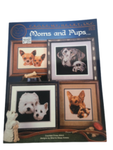 CMH Cross Stitch Pattern Booklet Moms and Pups Dogs Beagle Black Lab Wes... - $7.99