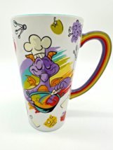 Disney EPCOT Food and & Wine Festival Chef Figment Coffee Mug Rainbow 2020 NWT - $29.69