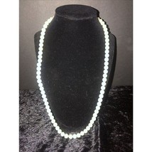 Faux Pearl Beads 22 In With  3” Dangle Clasp - $14.55