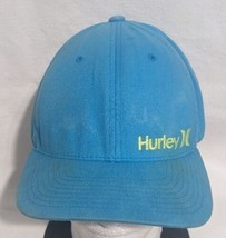 Hurley Light Blue Flexfit L-XL Baseball Cap - Pre-owned - Great Condition - $14.89