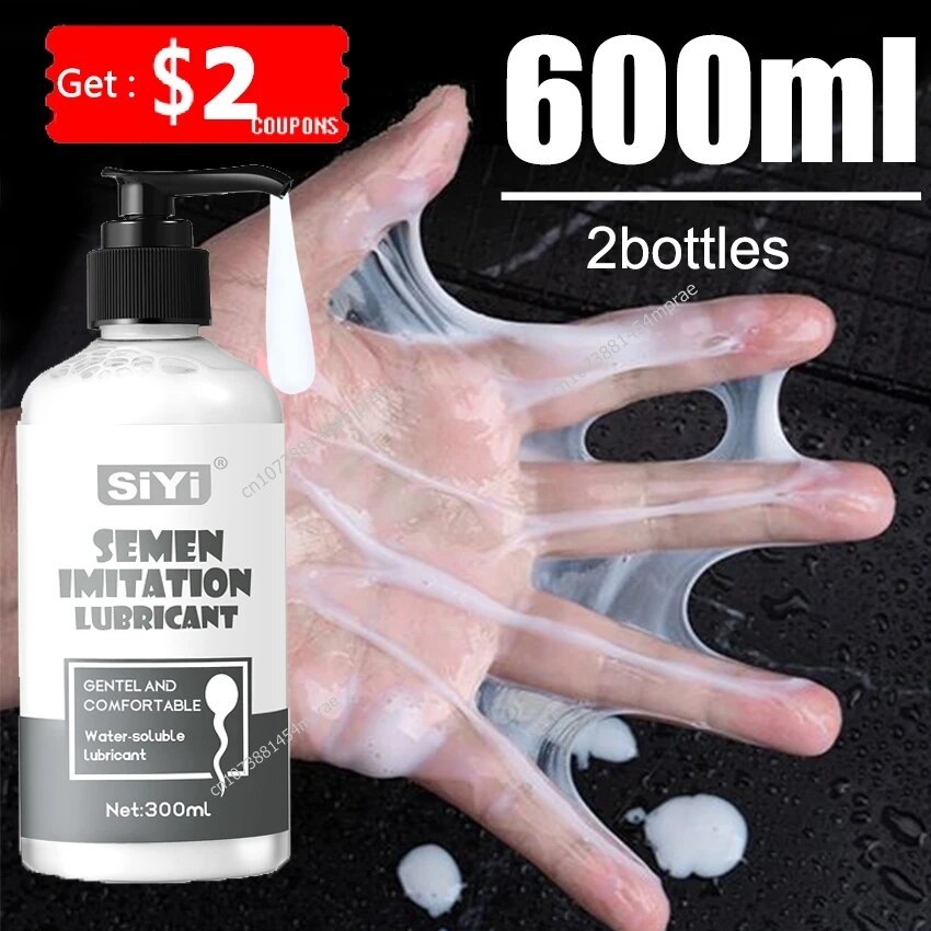 House Home Toy Lube Water Based Men Semen Mature Lubricant Love Gel ...