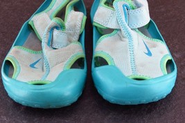 Nike ACG Toddler Girls Sz 12 Medium Blue Sandals Fabric - $21.78