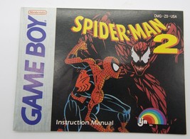 Spiderman 2 Original Nintendo Gameboy Instruction MANUAL ONLY VGC - $15.83