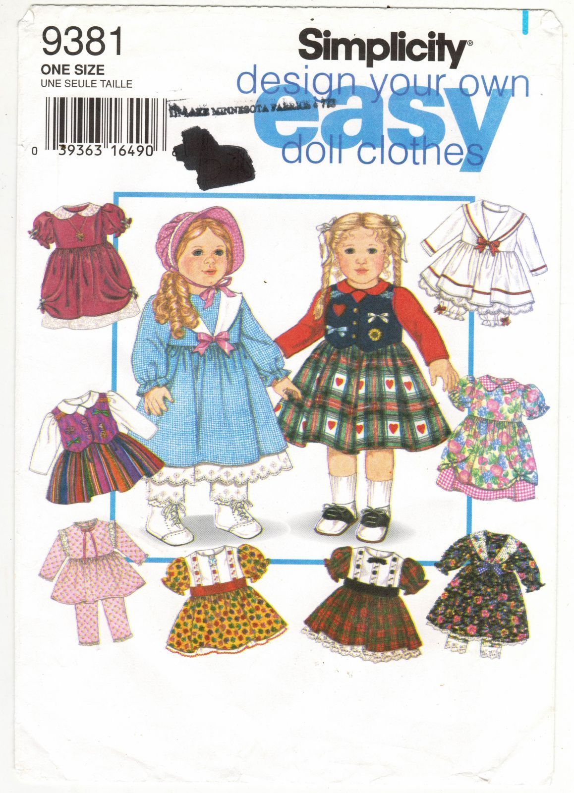 Simplicity 8281, a 1970s Barbie wardrobe with pics and tips for sewing Barbie  doll clothes