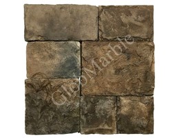 Concrete Stepping Stone Mold Log WS 5901, 16 x 2