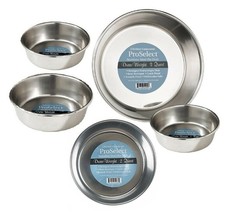 Dog Dishes Dura Weight Heavy Duty Stainless Steel Durable Extra Strong P... - $9.79+