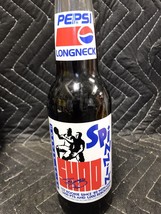 Vintage PEPSI 12 OZ LONGNECK BOTTLE 1992-93 SHAQ SHAQUILLE O&#39;NEAL SPINNIN&#39; - $9.90
