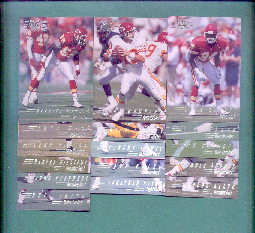 Primary image for 1994 Pacific Collection Kansas City Chiefs Football Set