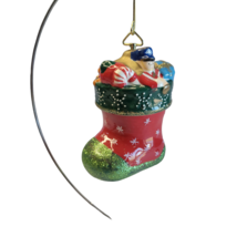 Mr Christmas Music & Motion Ornament Stocking Toys Animated Musical Jingle Bells - $9.89