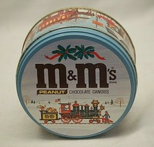 M&M'S, Other, Mms Sweet Candy Empty Blue Metallic Box Mm Tin From Poland