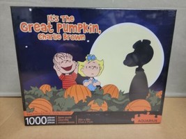 AQUARIUS It’s The Great Pumpkin Charlie Brown 1000 Piece Jigsaw Puzzle A... - $28.95
