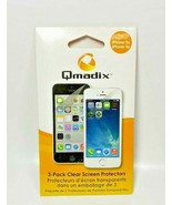 Qmadix 3-Pack Clear Screen Protectors for iPhone5/5s/5c - $7.88