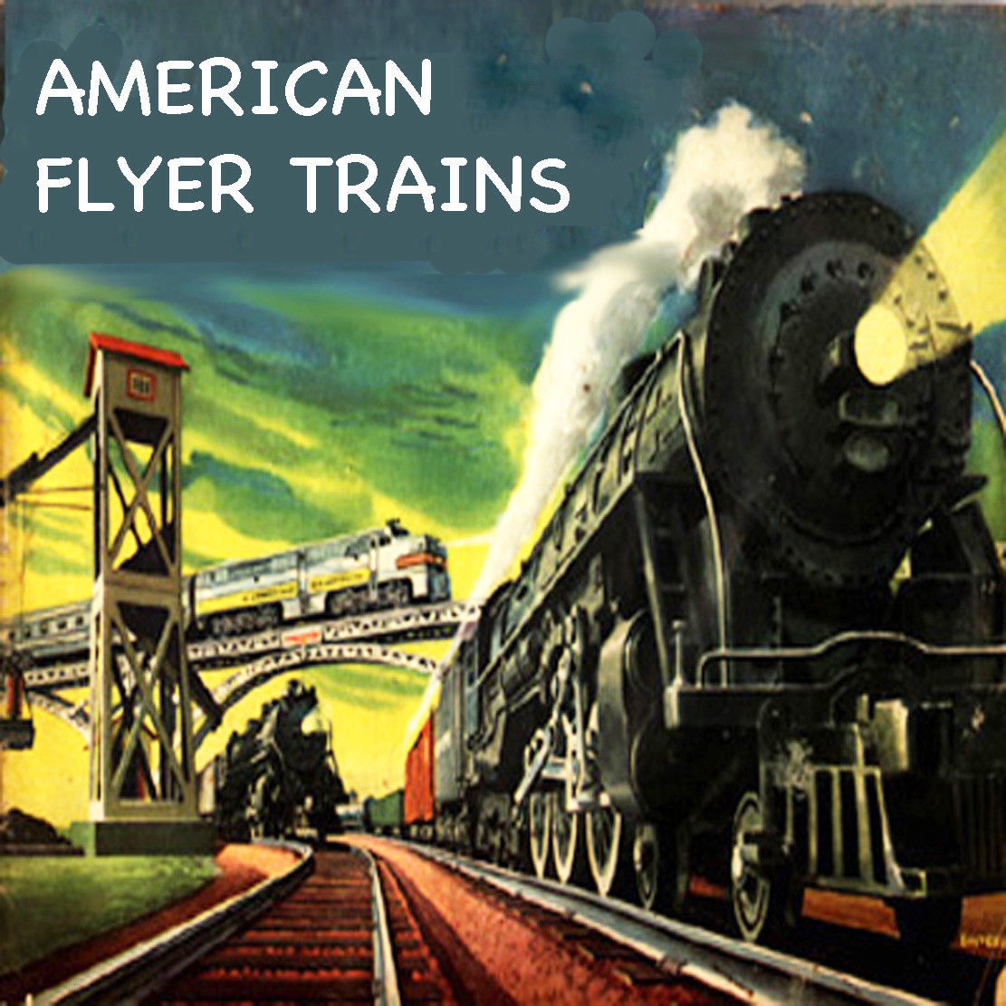 Huge American Flyer Train Information and 50 similar items