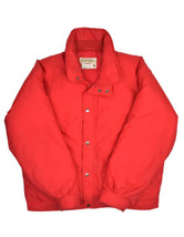 Vintage Cabelas Down Insulated Jacket Mens 2XL Red Puffer Coat Water Res... - $66.70