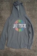 Girls Hooded Justice Sweatshirt - $9.00