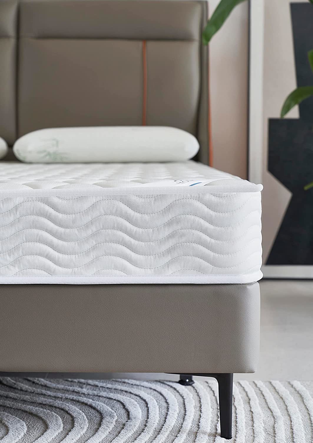 Oliver and Smith's Home Life 6 Twin Size Innerspring Mattress Has A Comfort