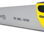 NEW Stanley TOOLS 20-526 15-Inch 12-Point / Inch SharpTooth HAND Saw 149... - $42.99