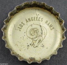 Vintage Coca Cola King Size NFL Team Bottle Cap Los Angeles Rams Coke Fo... - $6.89