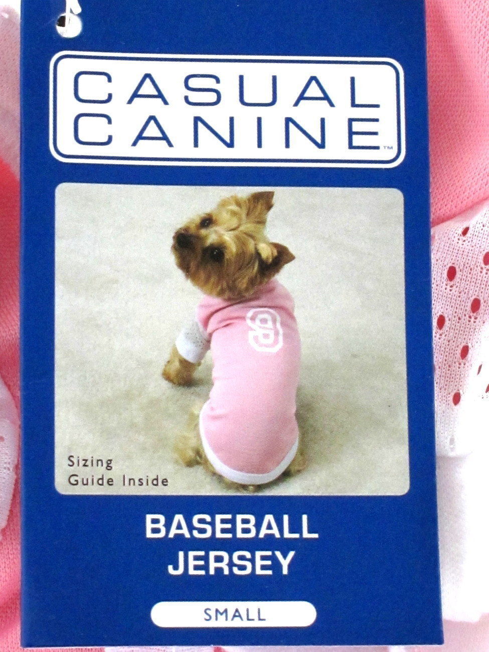 NWT Pink Casual Canine Sports Jersey Dog Clothes Sz Small - $12.95