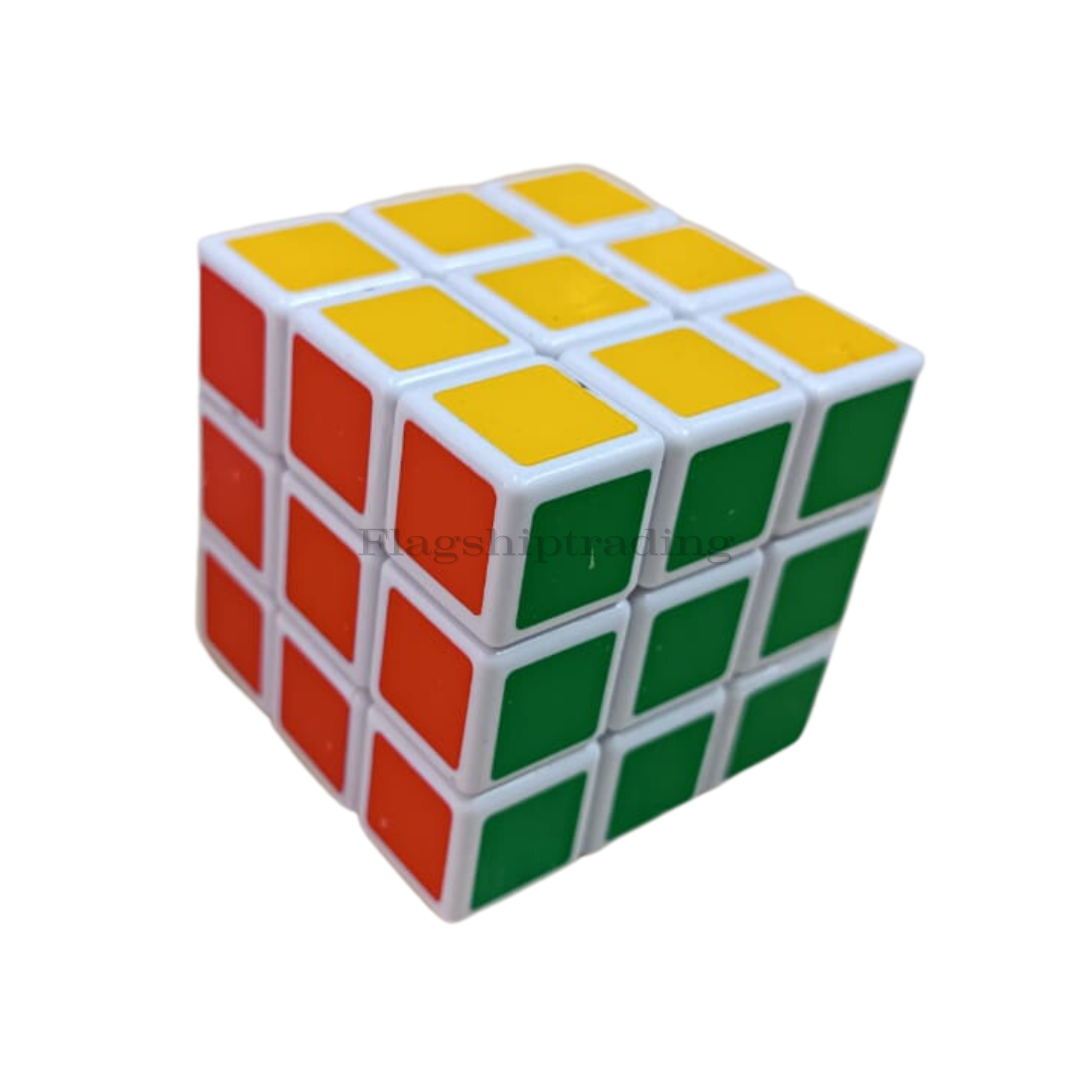 TANCH QIYI Speed Cube 3x3 Stickerless Magic Cube Puzzle Toy Colorful