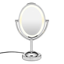 Conair Lighted Makeup Mirror, Double-Sided Lighted Vanity Makeup, Chrome - $52.98