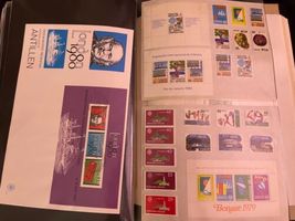 Netherlands 555 Stamp Album Davo Binder 1960-1983 MNH First Day Cover Lot image 8