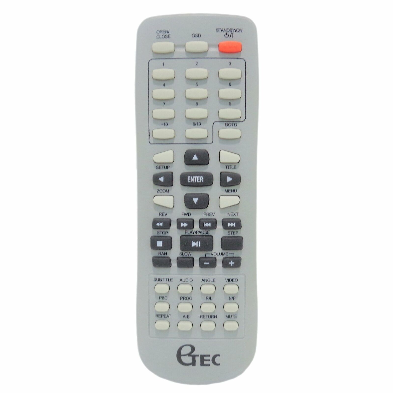 Primary image for eTEC 67001-25419 Factory Original DVD Player Remote For Select eTec Model's