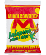 Middleswarth Kitchen Fresh Jalapeno Potato Chips, 12-Pk 1.2 oz. Single S... - $33.61