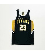 Under Armour Monroe Titans Reversible Basketball Jersey Youth Medium Bla... - $13.50