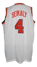 Ron Seikaly Custom College Basketball Jersey Sewn White Any Size image 5