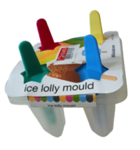  Set of 8 Silicone Ice Cream Mould 4 Cavity Ice Lolly