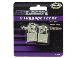 Luggage Locks with Keys (Set of 2) - $2.21