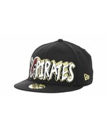 Pittsburgh Pirates New Era 59Fifty MLB Baseball The Ice Fitted Cap Hat - $25.95