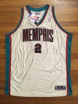 BNWT Authentic 2002-03 Reebok Memphis Grizzlies Jason Williams White Jersey 56 - $499.99