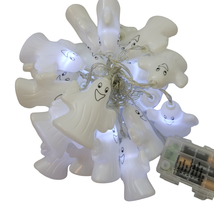 Halloween Ghosts Flashing String Lights 3 In Multiple Options Battery Re... - $34.65