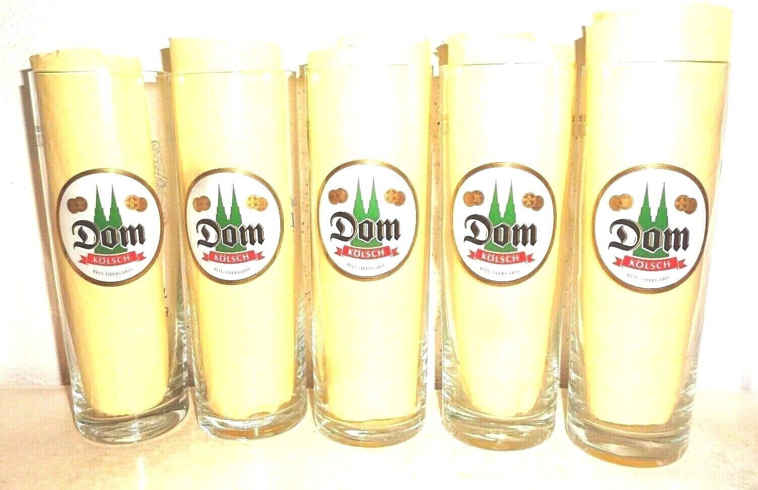 5 Dom Sester Sunner Gilden Gaffel Bremme Degraa Andmore Kolsch German Beer Glasses Germany