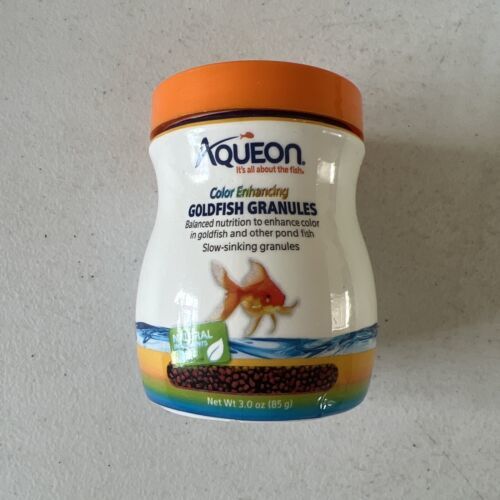 Aqueon Color Enhancing Goldfish Granules 3 oz Exp 6/2025 Food