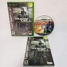Tom Clancy&#39;s Splinter Cell (Microsoft Xbox, 2002) Complete Tested CIB - $9.79