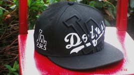 BLING New Era 59Fifty LA DODGERS NEW BASEBALL CAP Fitted Size 7 3/8 Genu... - $49.99