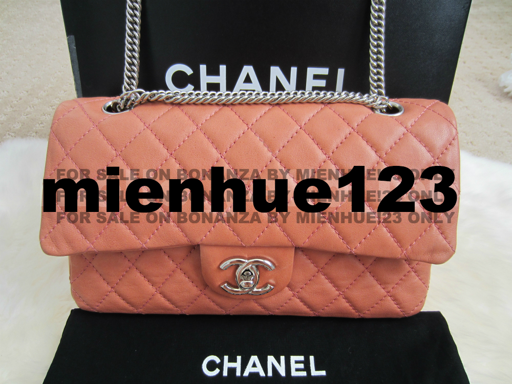 Chanel 08p Glazed Lambskin Medium Classic and similar items