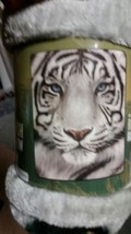 Bengal Tiger American Heritage Woodland Plush Raschel Throw blanket - $30.00