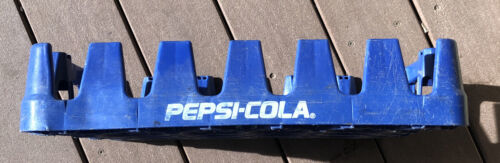 Vintage Blue W/ White Lettering Pepsi-Cola Plastic Crate - Other