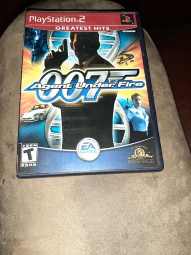 James Bond 007 Agent Under Fire (Sony PlayStation 2 2002) PS2 with manual tested - $5.99