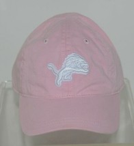 NFL Reebok Pink Detroit Lions Infant Adustable Buckle Strap Hat - $18.99