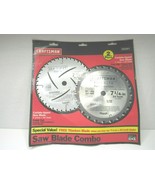 Craftsman Carbide Tipped Saw Blades 7 1/4&quot; Finish Cutting Wood Portable ... - $27.71