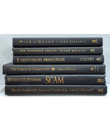 Black Decorator Books with Gold Titles and Lettering - Set of 6 Books Ha... - $29.95